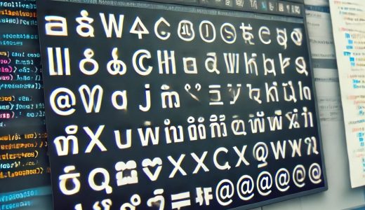 コピペした特殊文字がはみ出す原因と最適解決法