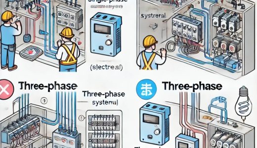 三相と単相を間違えると…電気事故の落とし穴！